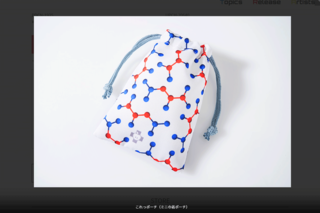 ミニ巾着ポーチ（UNIVERSAL MUSIC JAPAN椎名林檎 「百薬の長」 特設サイトより）