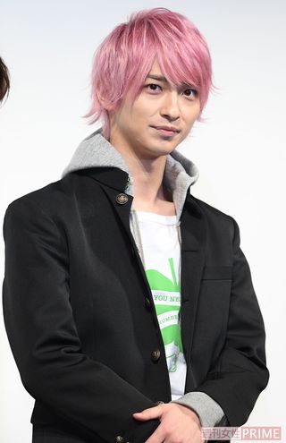 『初めて恋をした日に読む話』（TBS系）完成披露試写会での横浜流星（'19年1月）