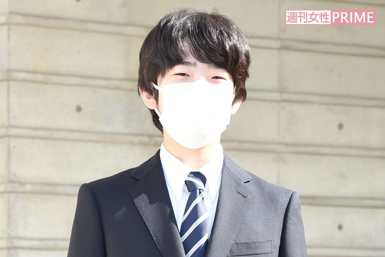 悠仁さま（'22年4月）