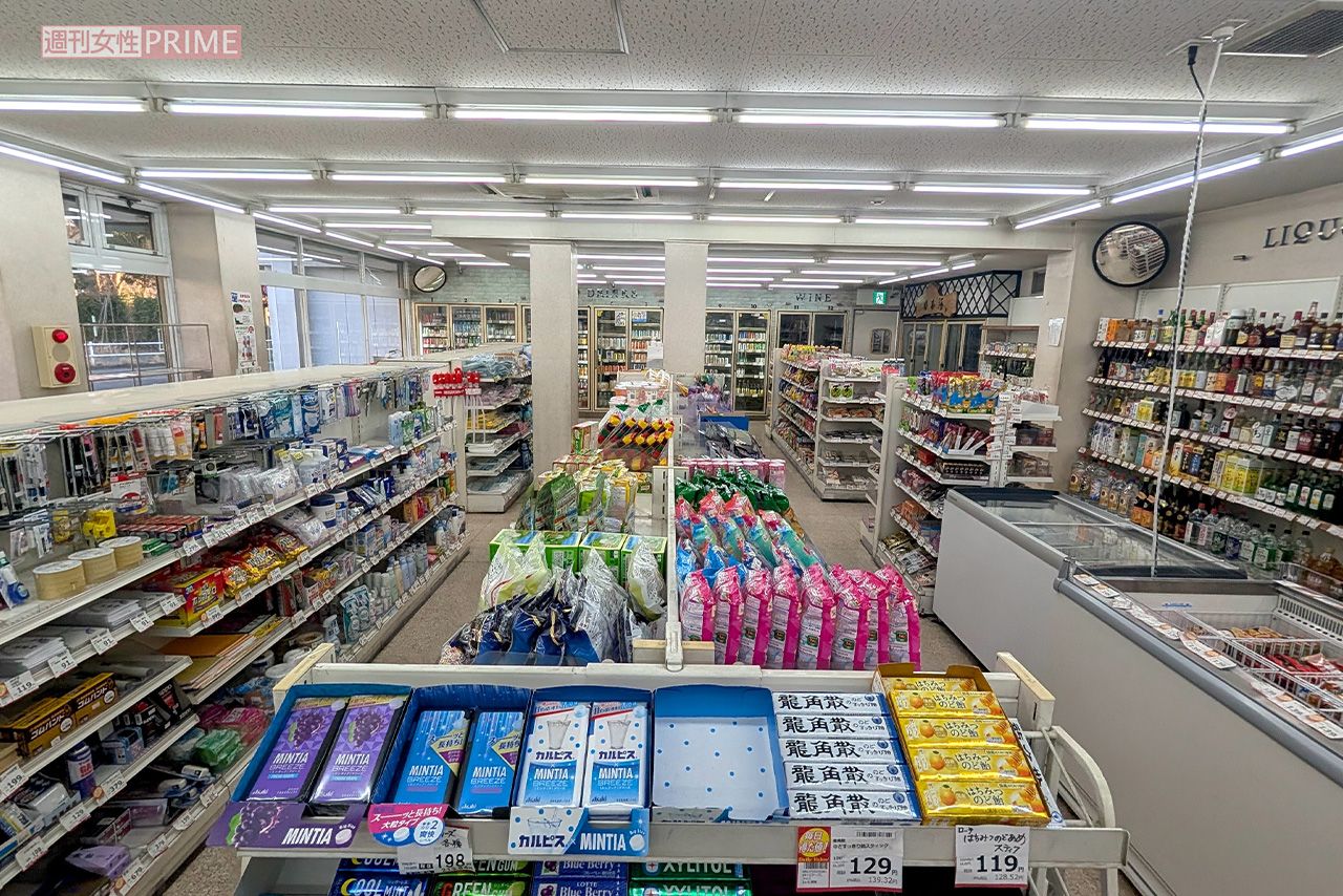 多くのドラマやMVのコンビニのロケ地で使用されている「Fマートいしはら」　撮影／編集部