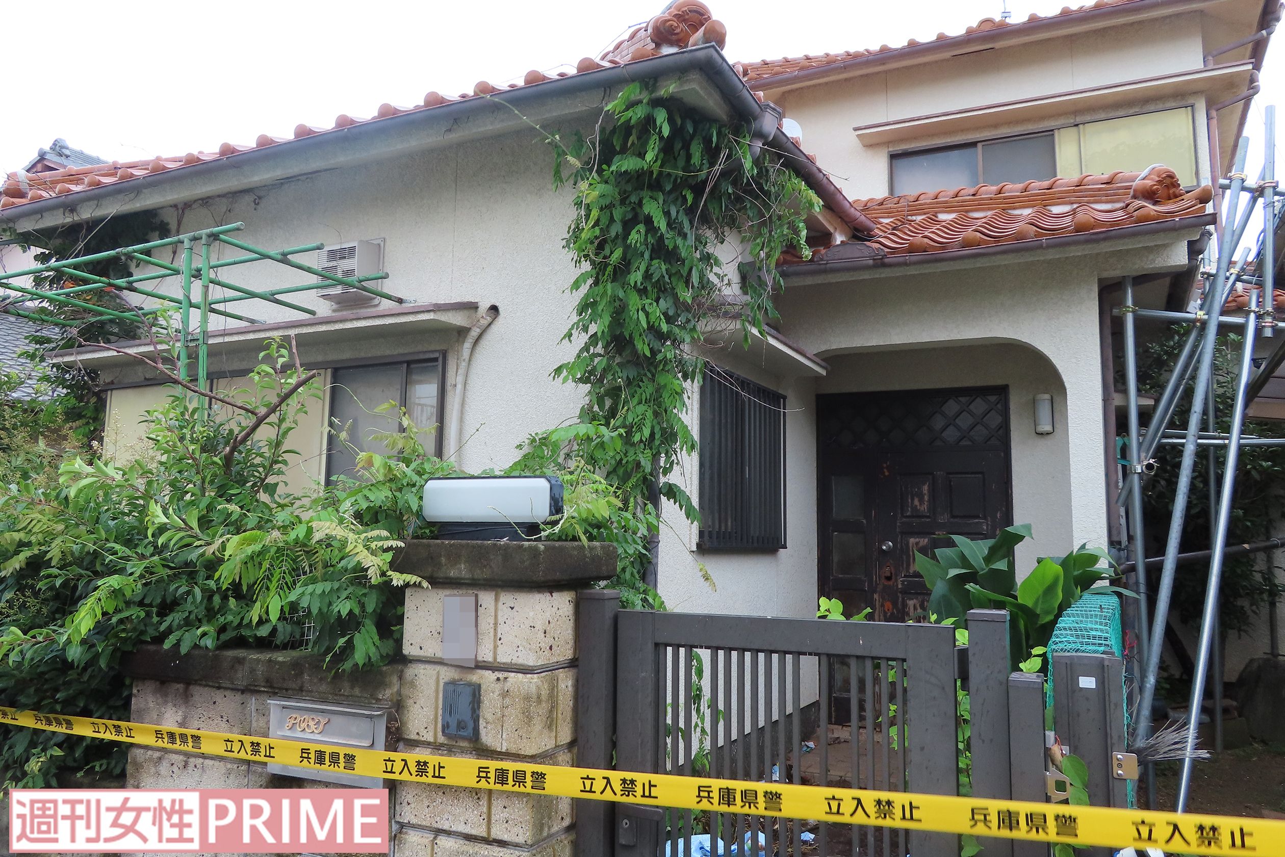 田中容疑者が事実上、管理していた空き家