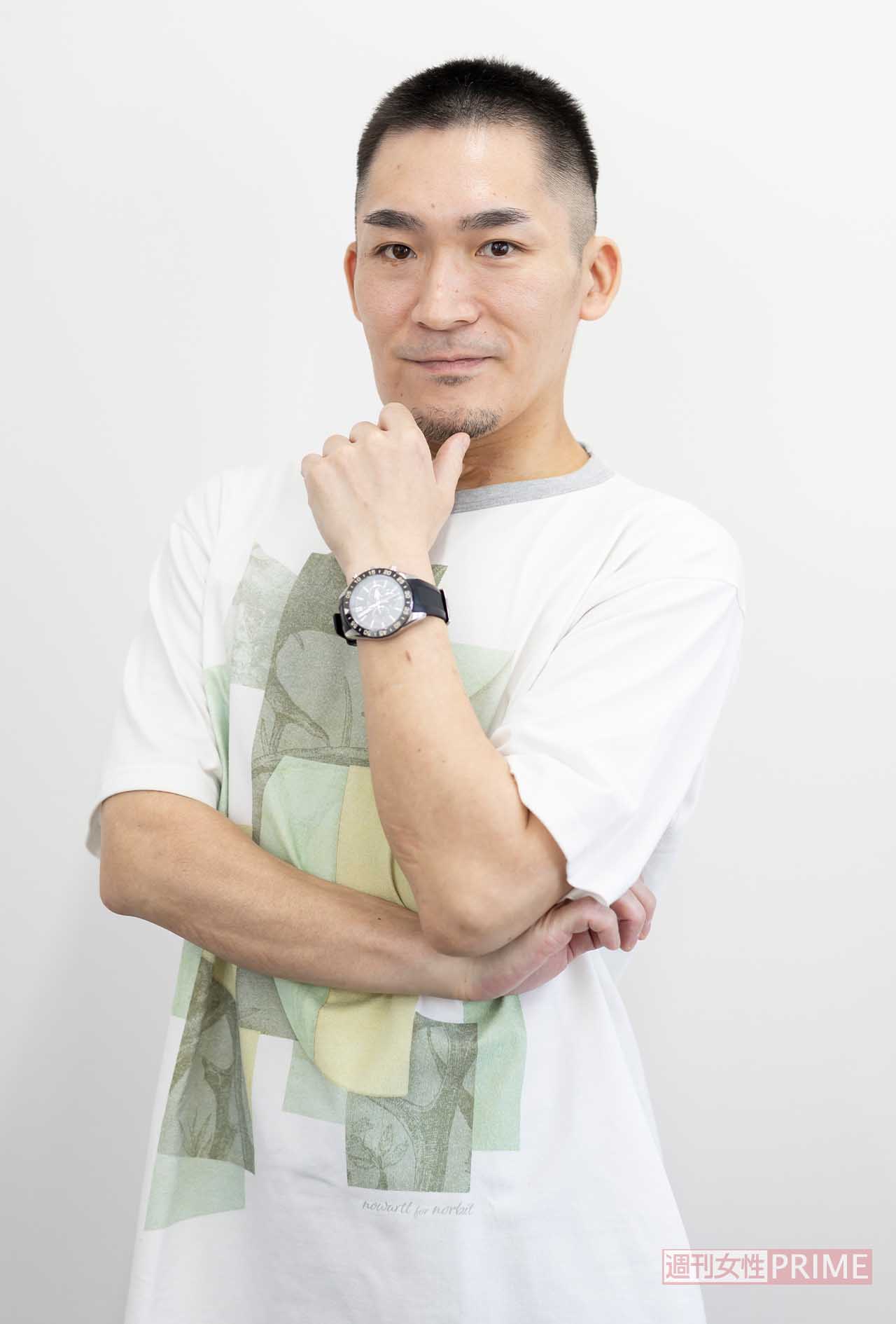 のぐち・まさふみさん／劇団四季に6年間在籍し、さまざまな作品に出演。独立後は舞台俳優として活躍。勇壮で華麗な民族舞踊「ジョージアンダンス」の日本人第一人者としてYouTube配信も行う。@georgiaarkhi（撮影/齋藤周造）