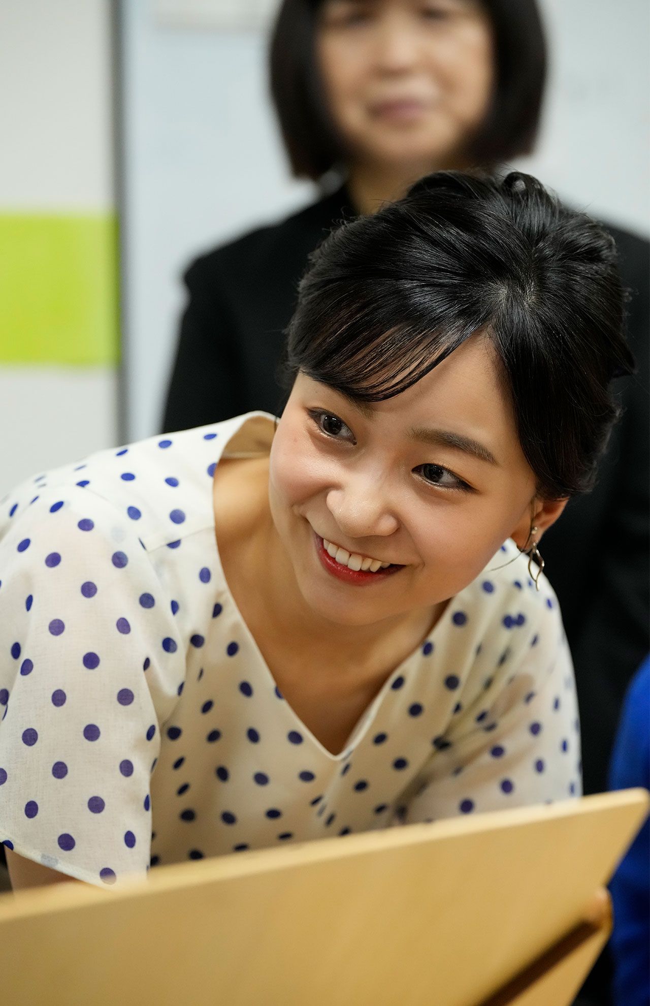 7月3日、横浜市中区にある盲学校「横浜訓盲学院」を私的に訪問された佳子さま