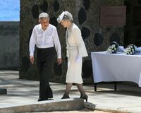 パラオ訪問直後の美智子さま、初夏に