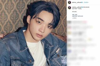 辻希美の長女・希空と交際疑惑があがった『BE:FIRST』のRYUHEI（公式インスタグラムより）