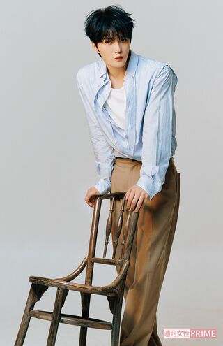 ジェジュン　撮影／Choi Seung Kwang （STUDIOESKEY） 撮影アシスタント／Rachel Choi （STUDIOESKEY）