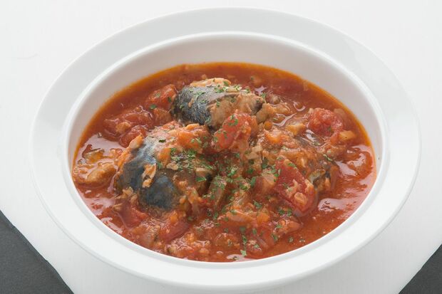 さば缶のトマト煮込み●1人分のEPA：884mg（写真協力／中川真理子）