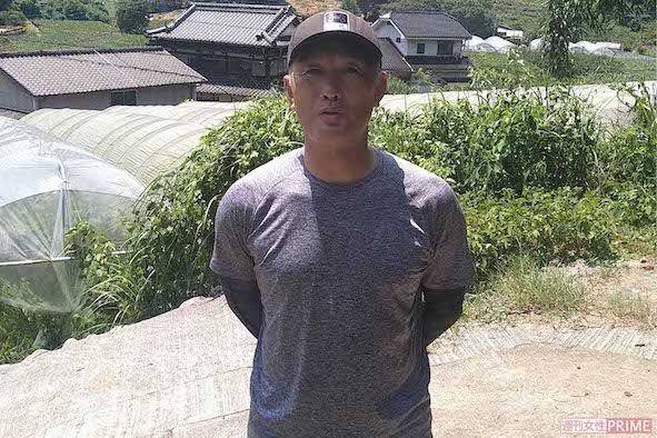 被害を受けた梨農家の佐々木浩喜さん