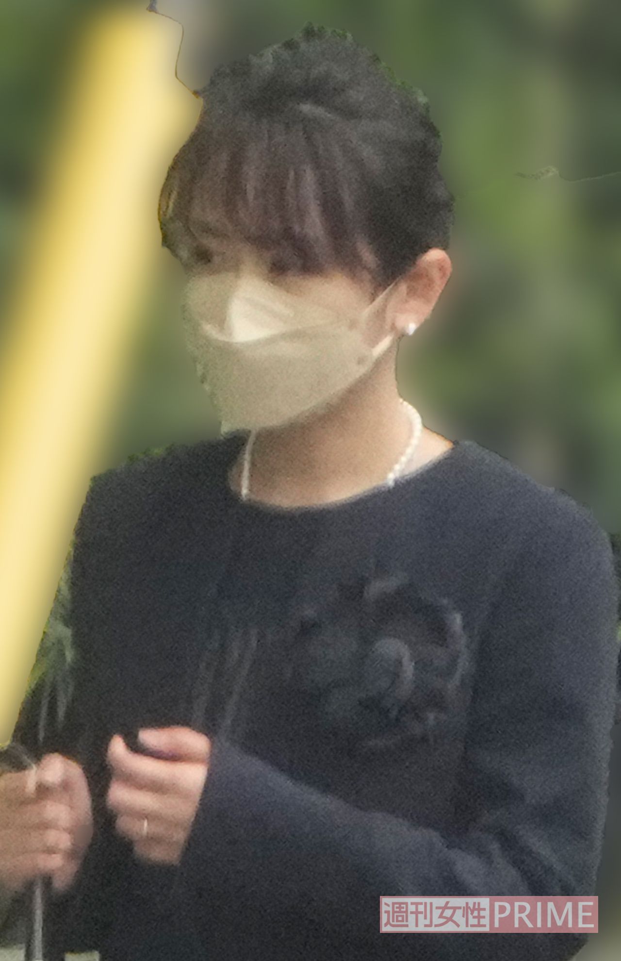 名門私立小学校の入学式にやってきた高島彩