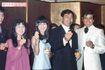 『キイハンター』の共演者と。左から大川栄子、野際さん、故・丹波哲郎さん、千葉真一