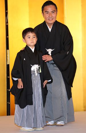 将来の夢について聞かれたタケルくんは、“歌舞伎役者”と即答した