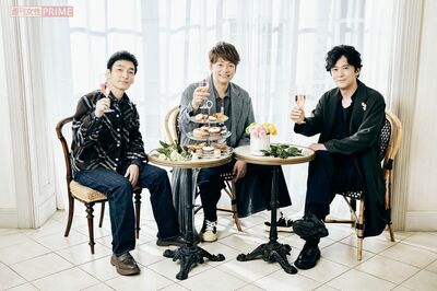 稲垣吾郎、草なぎ剛、香取慎吾の'25年の目標は「主演映画の第2弾製作」と「音楽番組の出演を増やすこと」