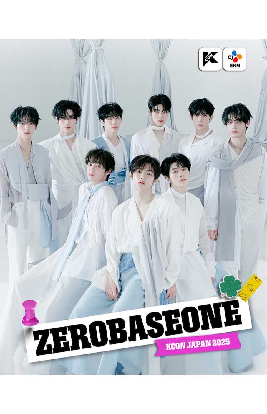 『KCONJAPAN2025』で“シュシュ女”が担当したグループ『ZEROBASEONE』（公式サイトより）