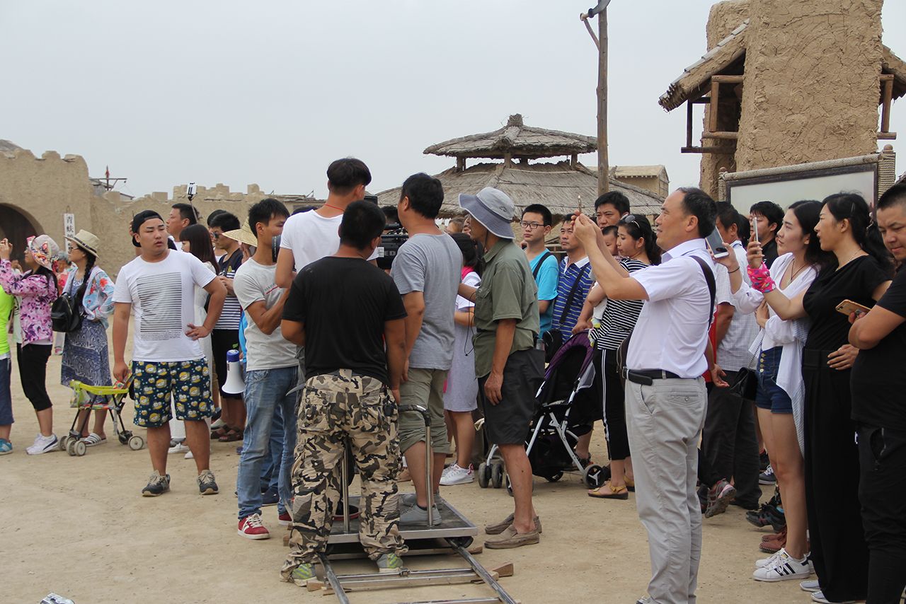 銀川市の鎮北堡西部影城は中国でもトップクラスの撮影所だ（撮影／関上武司）