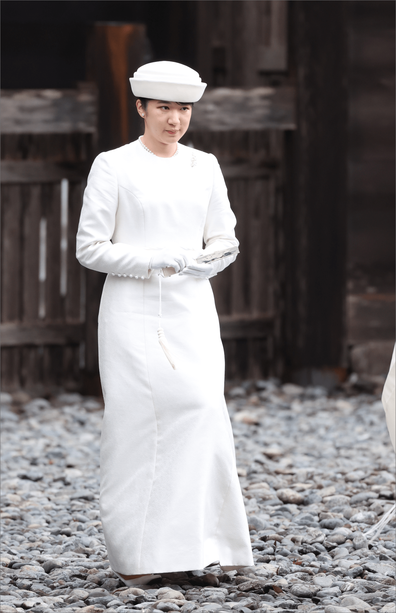 3月26日、伊勢神宮を参拝され、学習院大学卒業と就職の報告をされた