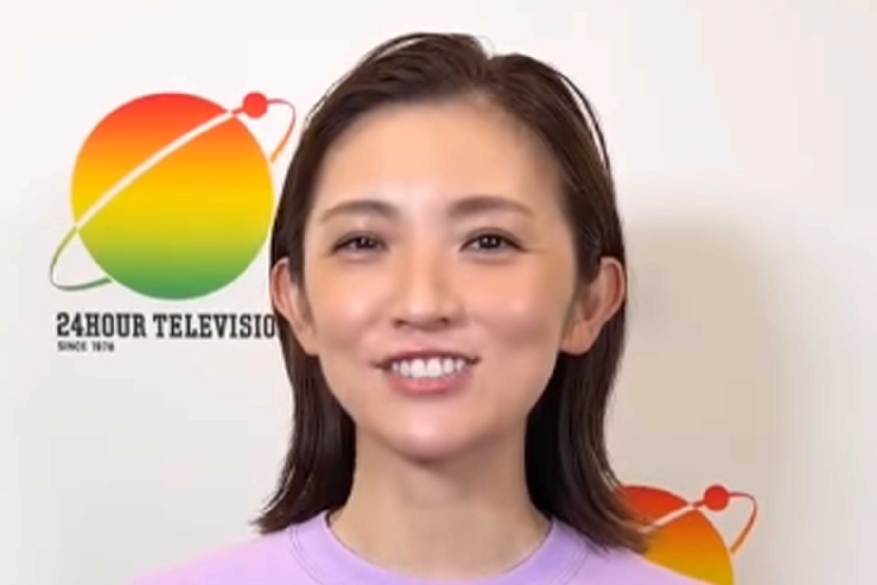 『24時間テレビ49』でチャリティーランナーを務めた星野真里（番組公式インスタグラムより）