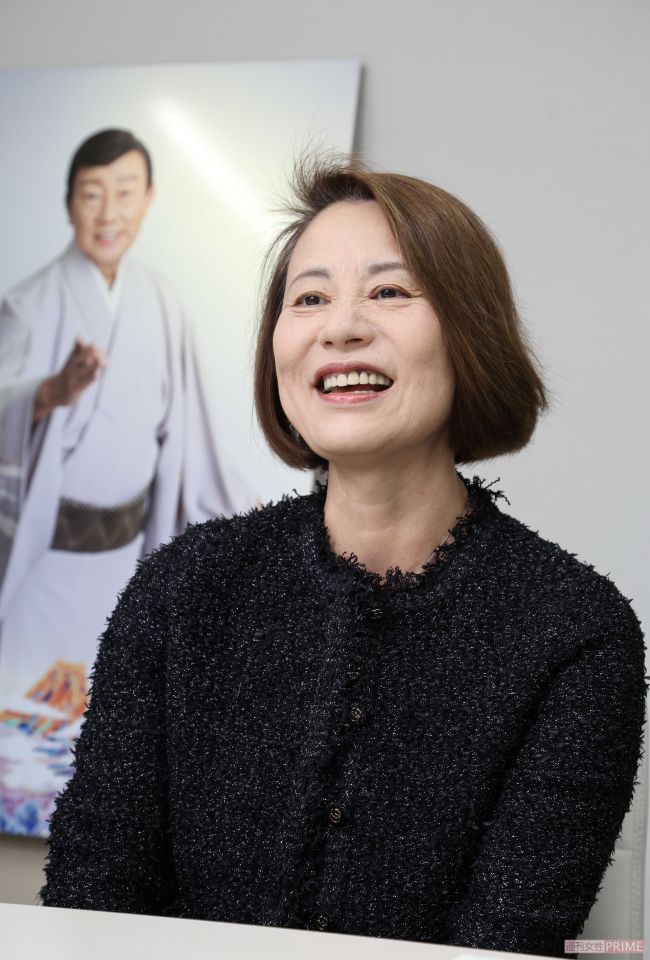橋幸夫さんの妻・真由美さん　撮影／近藤陽介