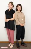 加藤綾菜(左)と阿川佐和子(右)