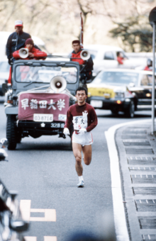 3度目の箱根駅伝は意地の走りで5区区間新記録を樹立。早大2連覇に貢献した