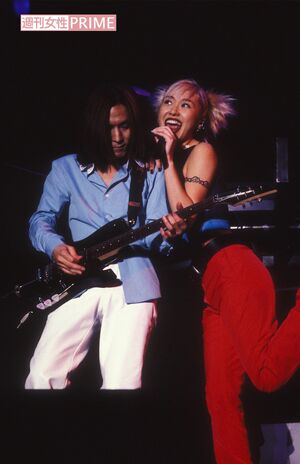 globeとして活躍していた頃の小室哲哉とKEIKO