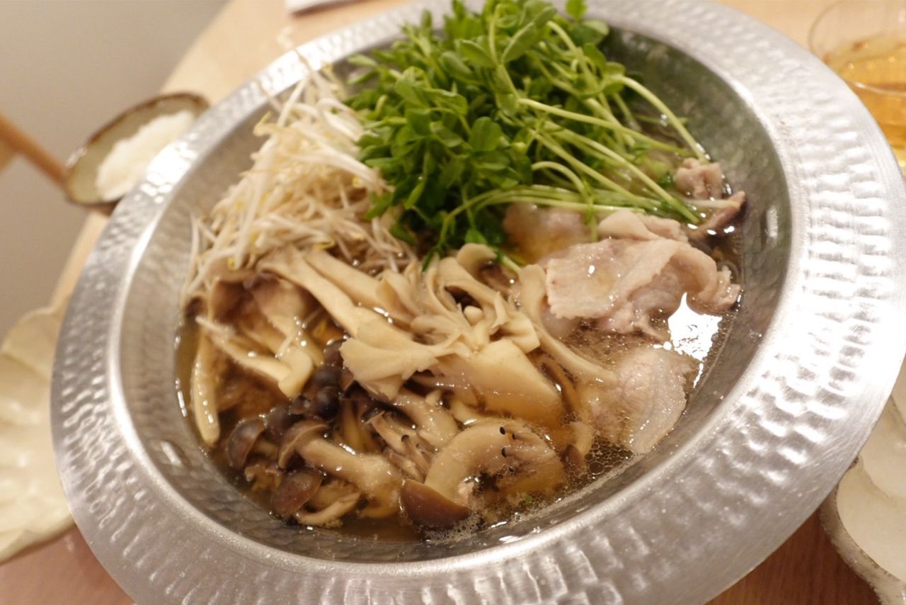 ぽかぽかキノコ鍋