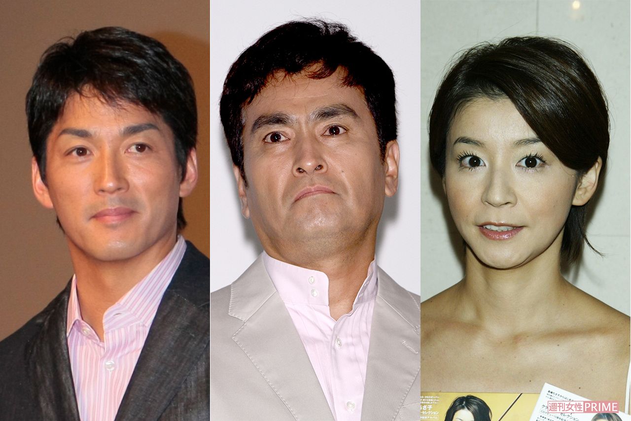 左から長嶋一茂、石原良純、高嶋ちさ子