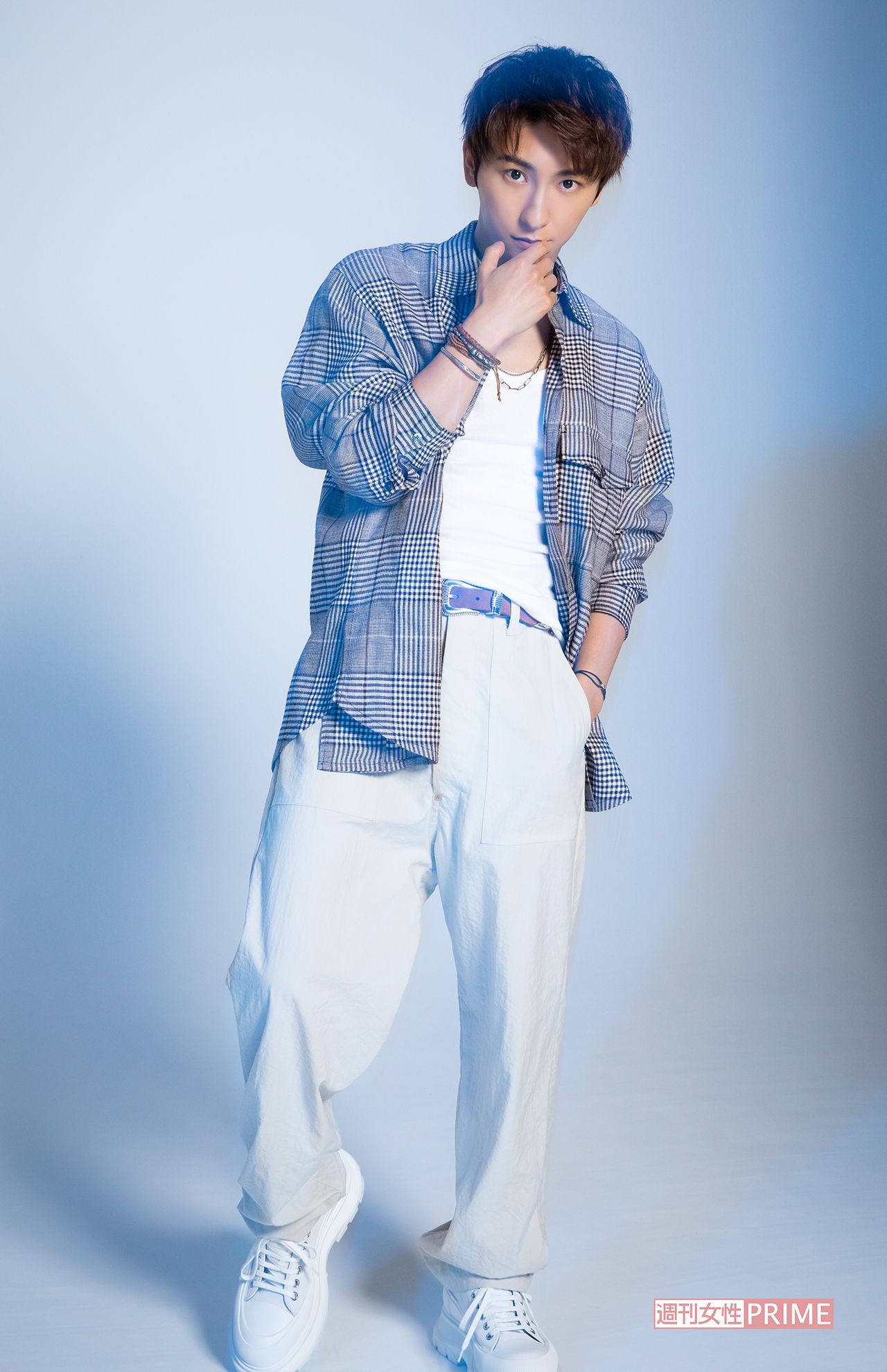 與真司郎（AAA）撮影／矢島泰輔