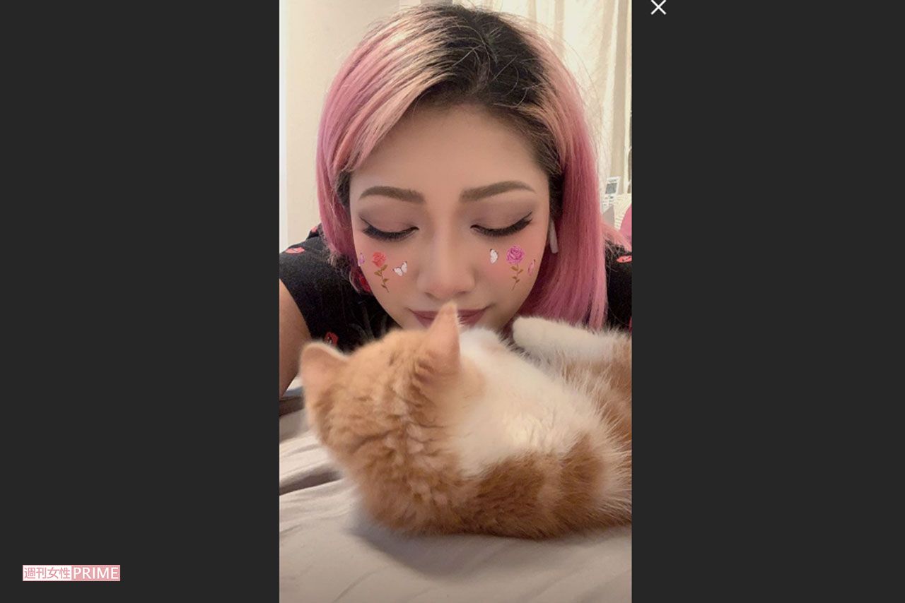 23日夜中の3時ごろにインスタグラムのストーリーにアップされた写真