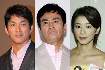 左から長嶋一茂、石原良純、高嶋ちさ子