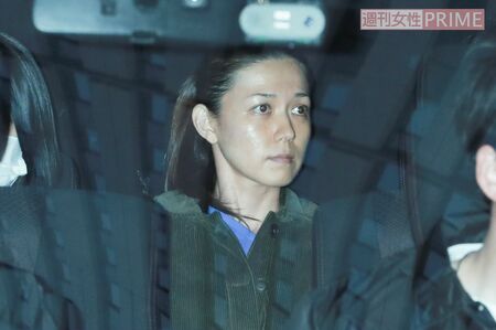 2019年5月に逮捕された時の小嶺麗奈。法廷で田口に“プロポーズ”もしていた