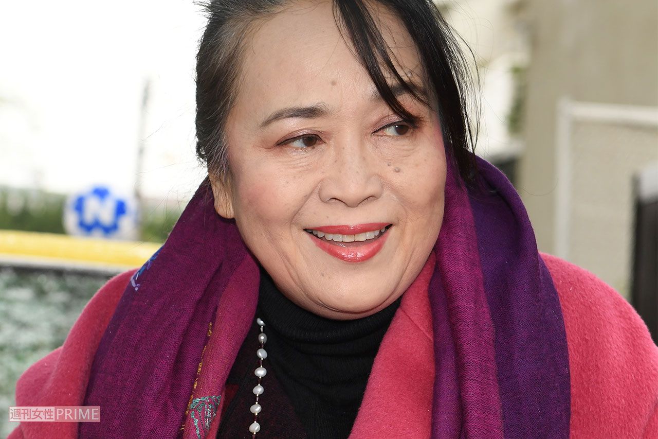 '19年4月、電撃離婚について直撃を受ける渡辺えり