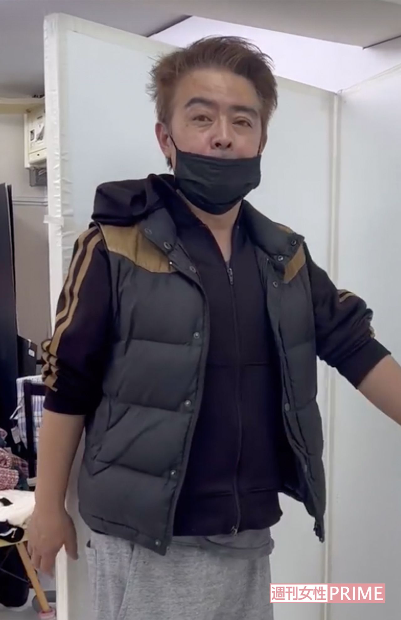 大橋正嗣容疑者（本人がSNSで公開する動画より）