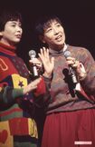 上沼恵美子と和田アキ子('95年『紅白歌合戦』リハーサル)