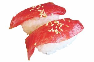 【はま寿司のおすすめネタ】特製漬けまぐろ110円