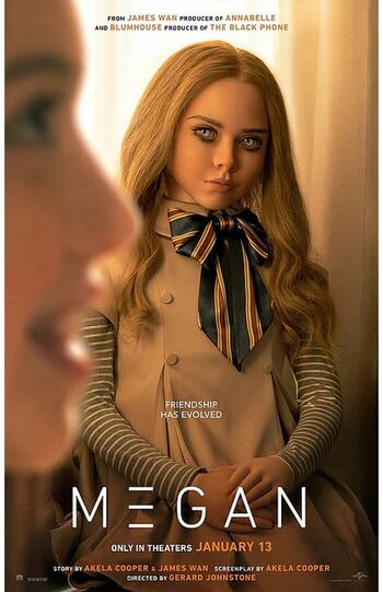 『M3GAN／ミーガン』本国版ポスター