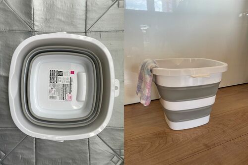 『折りたたみバケツ（10L）』