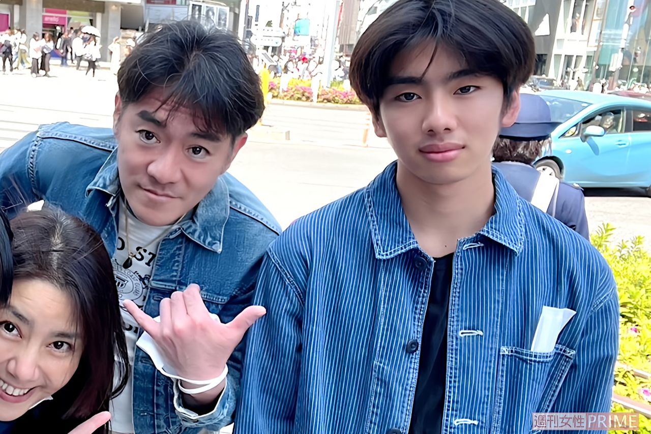 病院へ行くよう背中を押し、また闘病中も支えてくれた夫と、生きたいと強く思わせてくれた息子と共に