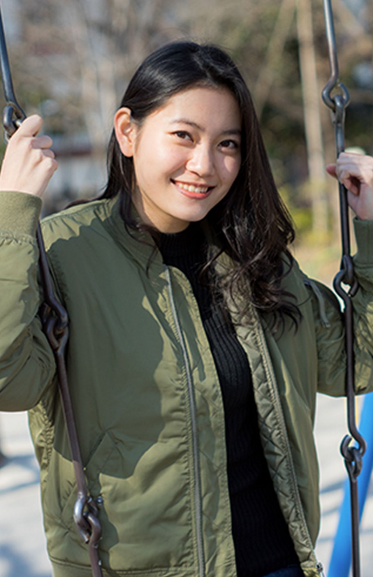 大学時代のリチ（「美学生図鑑」より）