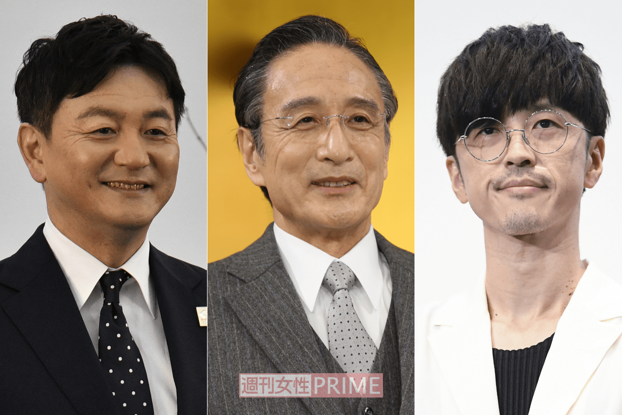 富も名誉もあるのに…残念すぎる「おじさん不倫」左から阿部渉アナ、片岡仁左衛門、櫻井孝宏