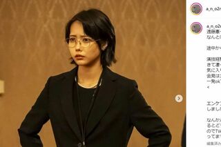 『民王R』に出演中のあのちゃん（本人のインスタグラムより）