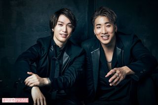 藤原樹 ×陣　撮影／廣瀬靖士