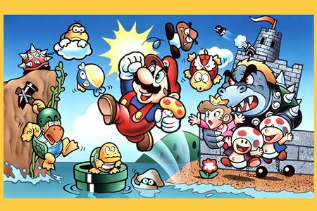 スーパーマリオは大ヒット（公式HPより）