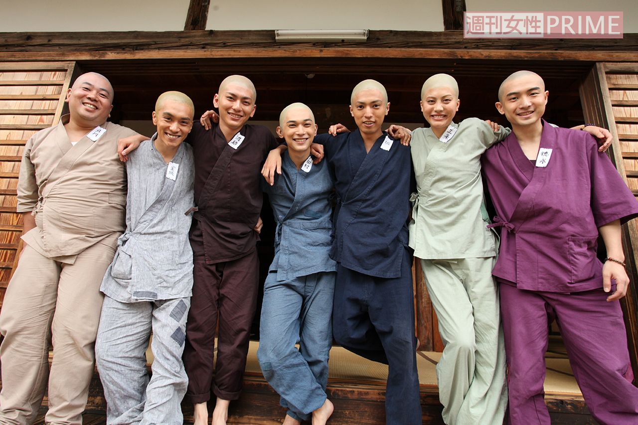 ドラマ『ぶっせん』撮影現場にて　撮影／近藤陽介