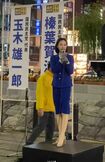 街頭演説にも立っていた高橋茉莉氏(本人インスタグラムより)
