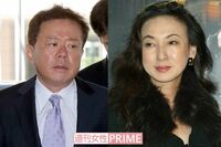 猪瀬直樹、蜷川有紀との交際に