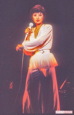 東京・帝国劇場で『山口百恵リサイタル』を開催。この数日後、恋人宣言を行う（'79年10月）　撮影／週刊女性写真班