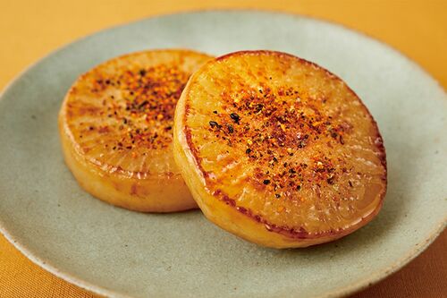 大根のスパイシーステーキ