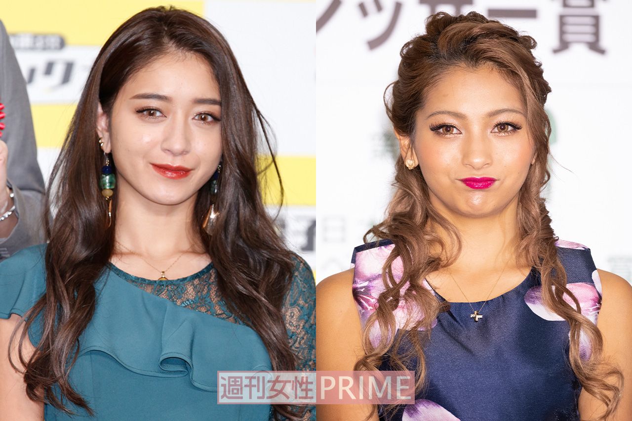 みちょぱ（左）とゆきぽよ