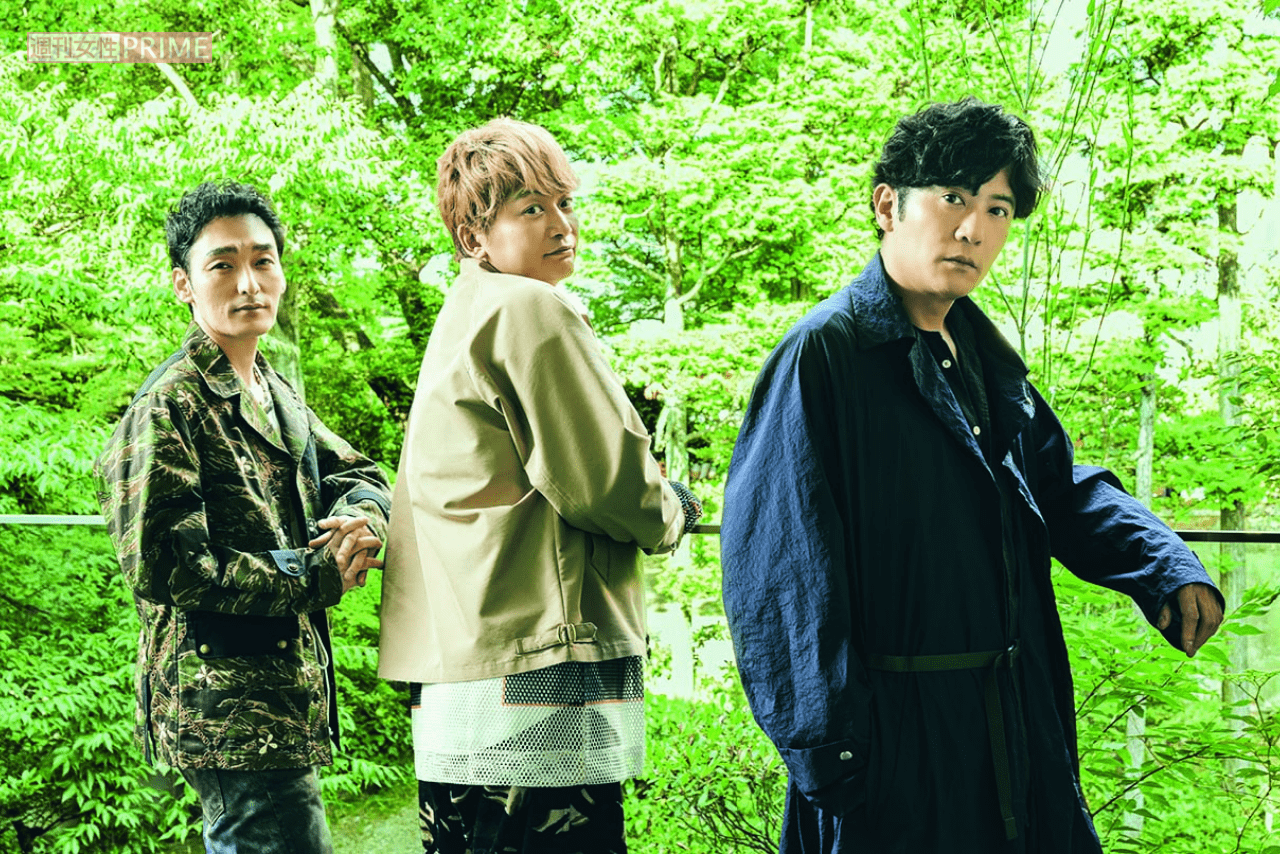 『新しい地図』の3人、稲垣吾郎（49） 草彅 剛（49） 香取慎吾（46）撮影／廣瀬靖士