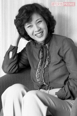 1980年、現役時代の佳那晃子